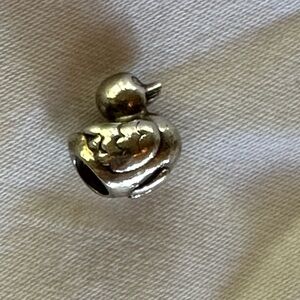 Pandora original Silver Duck Charm Bead